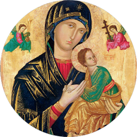 Nuestra señora del Perpetuo Socorro, iconografía bizantina de la Iglesia Ortodoxa del siglo XI