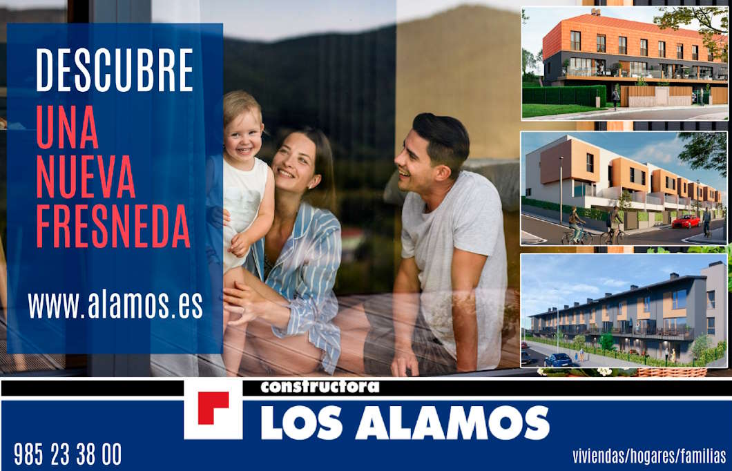 Constructora Los Álamos. Descubre una nueva Fresneda en www.alamos.es. Teléfono: 985233800. Viviendas/hogares/familias.